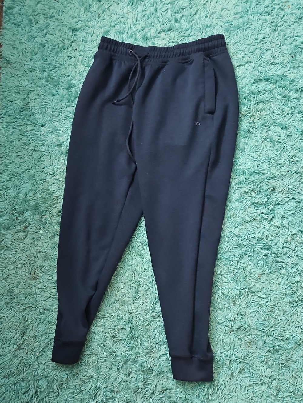 LEG3ND Navy Activewear Joggers - drawstring